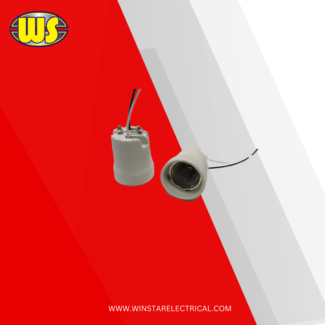 E27 PORCELAIN HOLDER (SCREW TYPE)